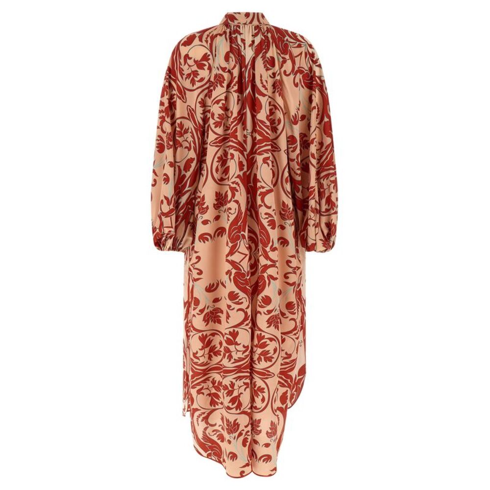 F.R.S. - FOR RESTLESS SLEEPERS Multicolor Silk Long Women's Dress - Picture 2 of 4